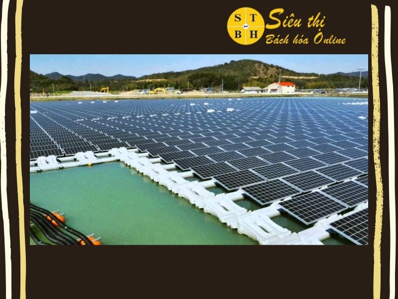 Hệ thống lắp đặt điện mặt trời nổi trên nước tại Việt Nam